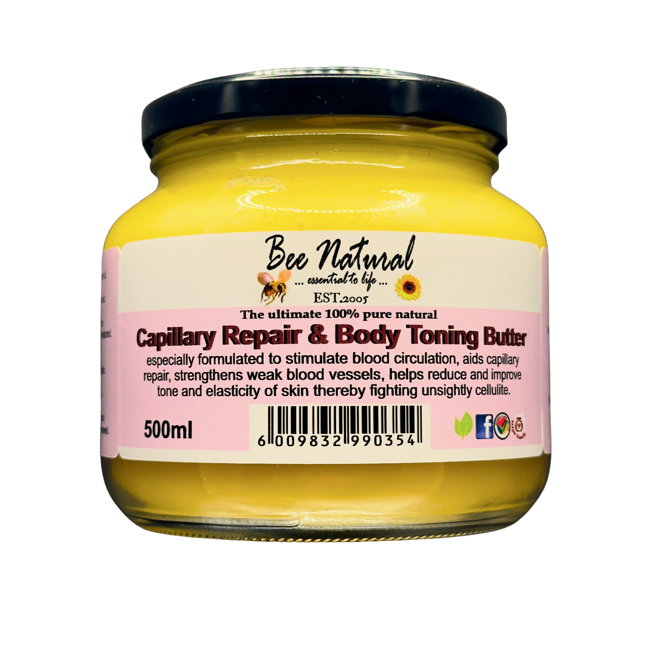 Bee Natural Capillary Repair and Body Toning Butter