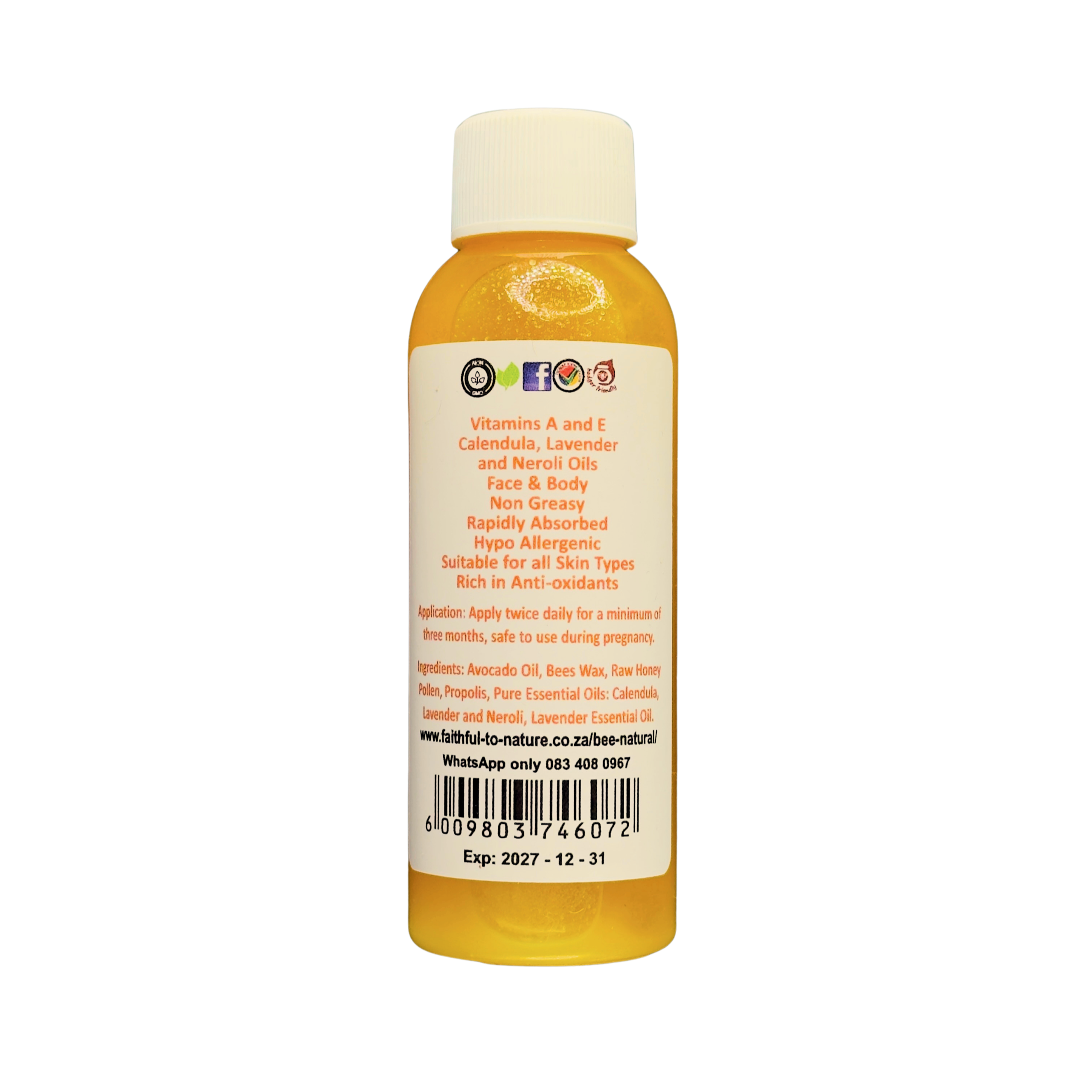 Tissue Oil back label thumbnail