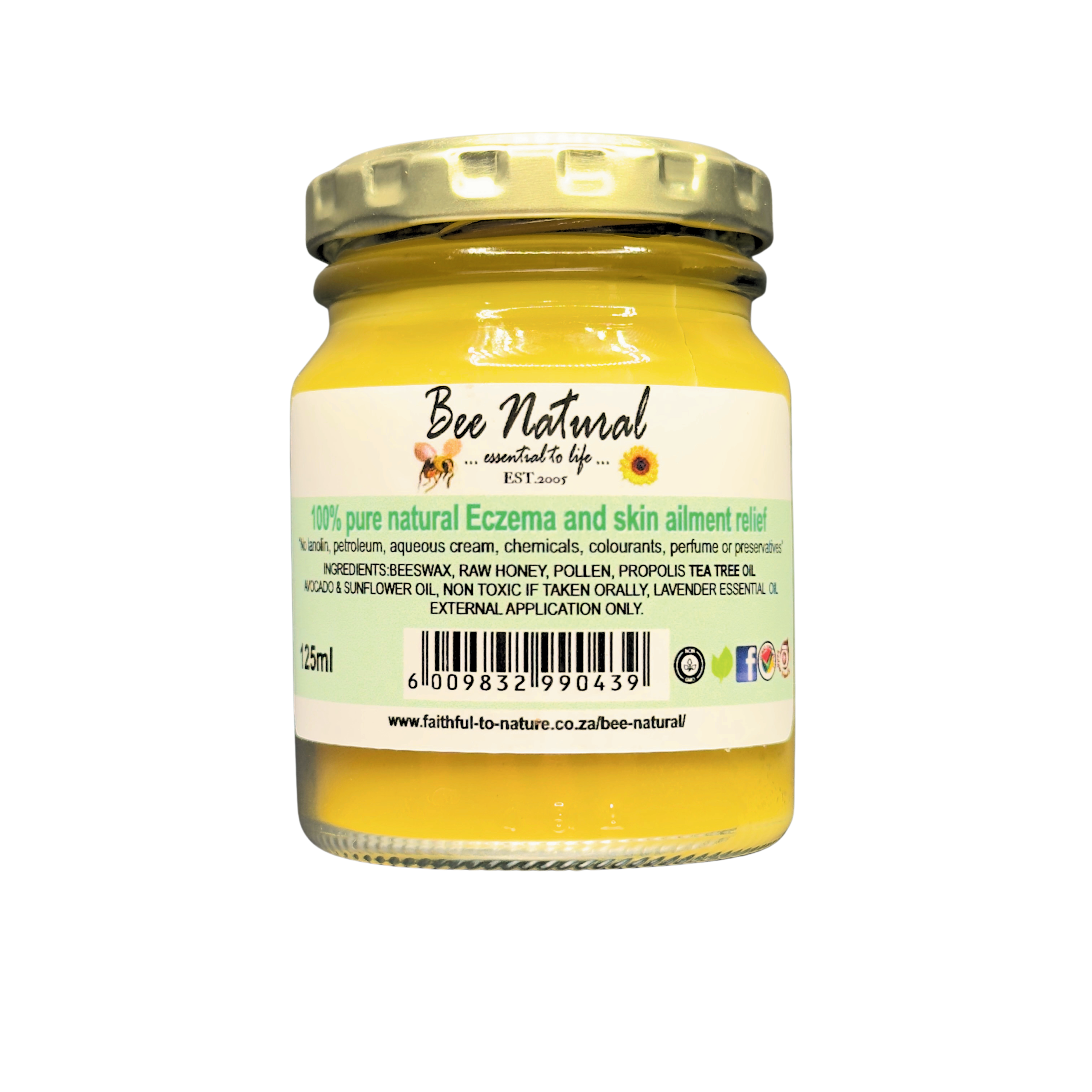 Bee Natural Eczema and Skin Ailment Relief Balm