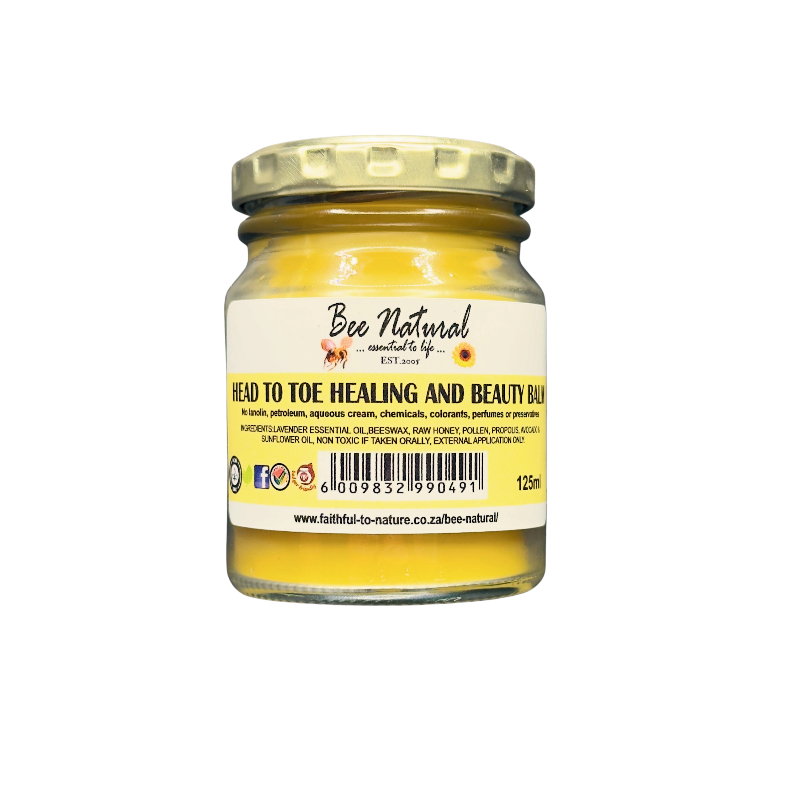 Bee Natural Head to Toe Healing and Beauty Balm