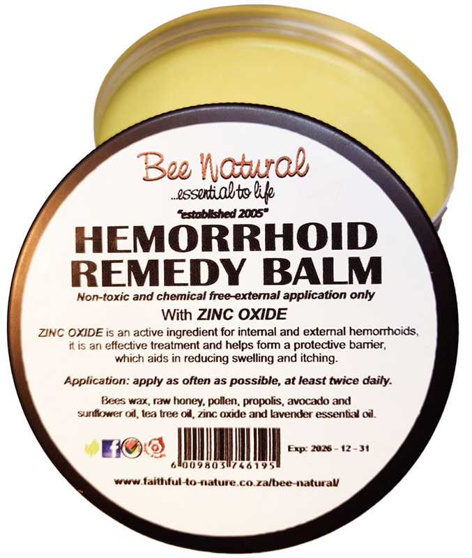 Hemorrhoid Remedy Balm product label thumbnail