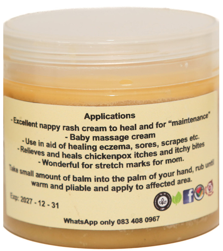 Nappy Rash Cream back label thumbnail