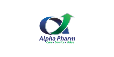 Alpha Pharmacy Bracken City logo
